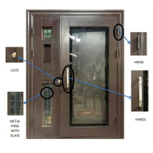 Glass Design Stainless Steel Door